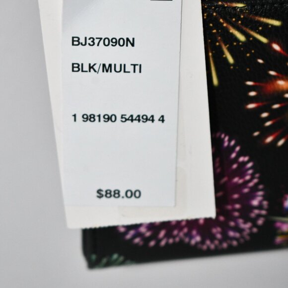 Betsey Johnson Spark Joy Wallet Crossbody Bag in Black/Multi # BJ37090N NWT - Picture 6 of 8